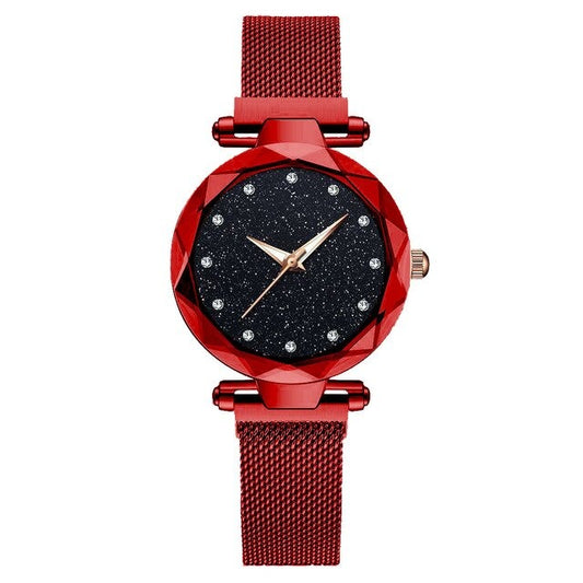 Luxury Women’s Magnetic Buckle Quartz Watch ✨⌚