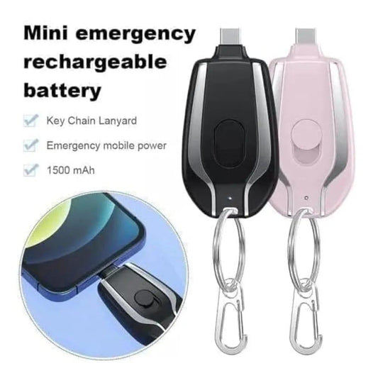 PocketPower Fast Charging Keychain Bank
